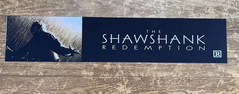 The Shawshank Redemption - Movie Theater Mylar Poster 5 x 25 SS 1994