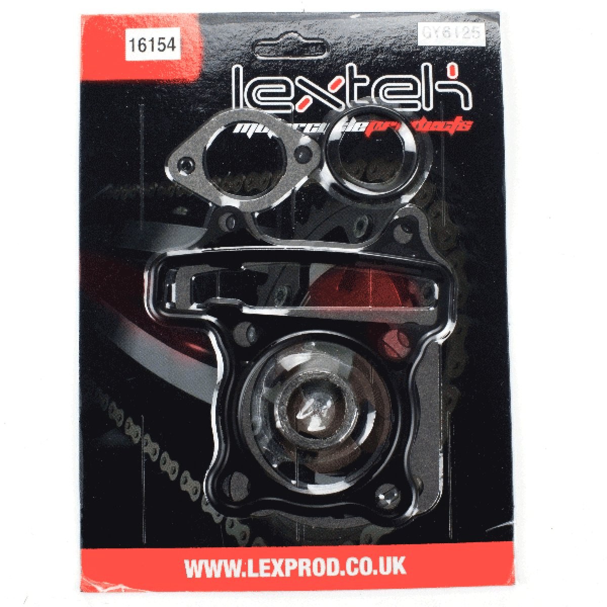 Lextek Top End Gasket Set 125cc Motorcycle 152QMI Engine Gasket Kit Scooter Unit