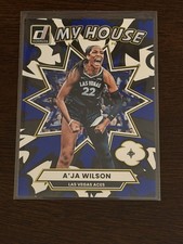 2025 Panini Donruss WNBA - My House A'ja Wilson #5 Press Proof Blue
