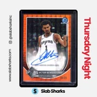2025 Bowman Basketball Orange Geometric Refractor Victor Wembanyama #BCA-VW