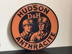 Hi Gloss D&H Hudson anthracite Coal Vintage  Style Metal Sign