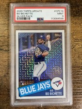 🔥 2020 Topps Update Bo Bichette Silver Pack Mojo Rookie PSA 9 Mint #CPC14 🔥