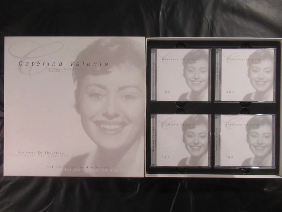 CATERINA VALENTE Stairway To The Stars / 8 CD Box + Book 1999 BEAR FAMILY 16307 - Bild 4 von 4