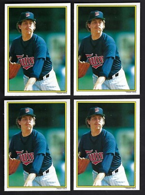 1989 Topps Glossy All Star Commemorative #18 Lot of (4) MINT