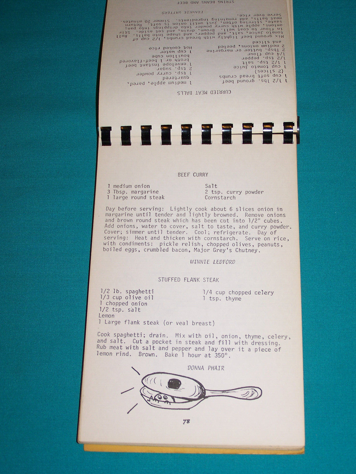 Fort Lee Army Base Officers Wives Club Cookbook Fort Lee Virginia 1974 thumbnail 6