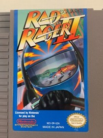 Rad Racer II 2 Nintendo NES CIB Complete Manual Box Cartridge SQUARE Authentic