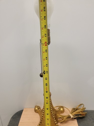 hand crafted nyc lamp gold painted Marked Cx Made In Nyc - Picture 9 of 12