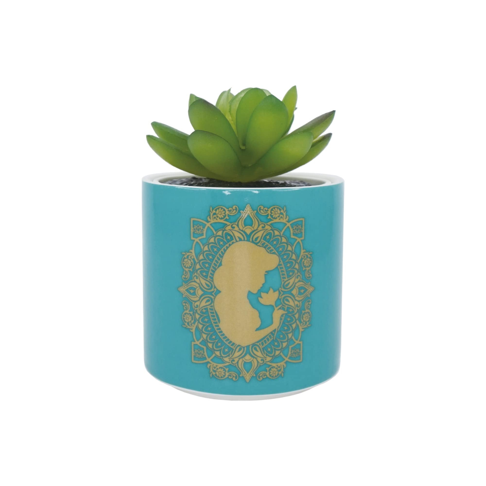 DISNEY - Aladdin - Faux Plant Pot 6.5cm (Turquoise ACC NUOVO
