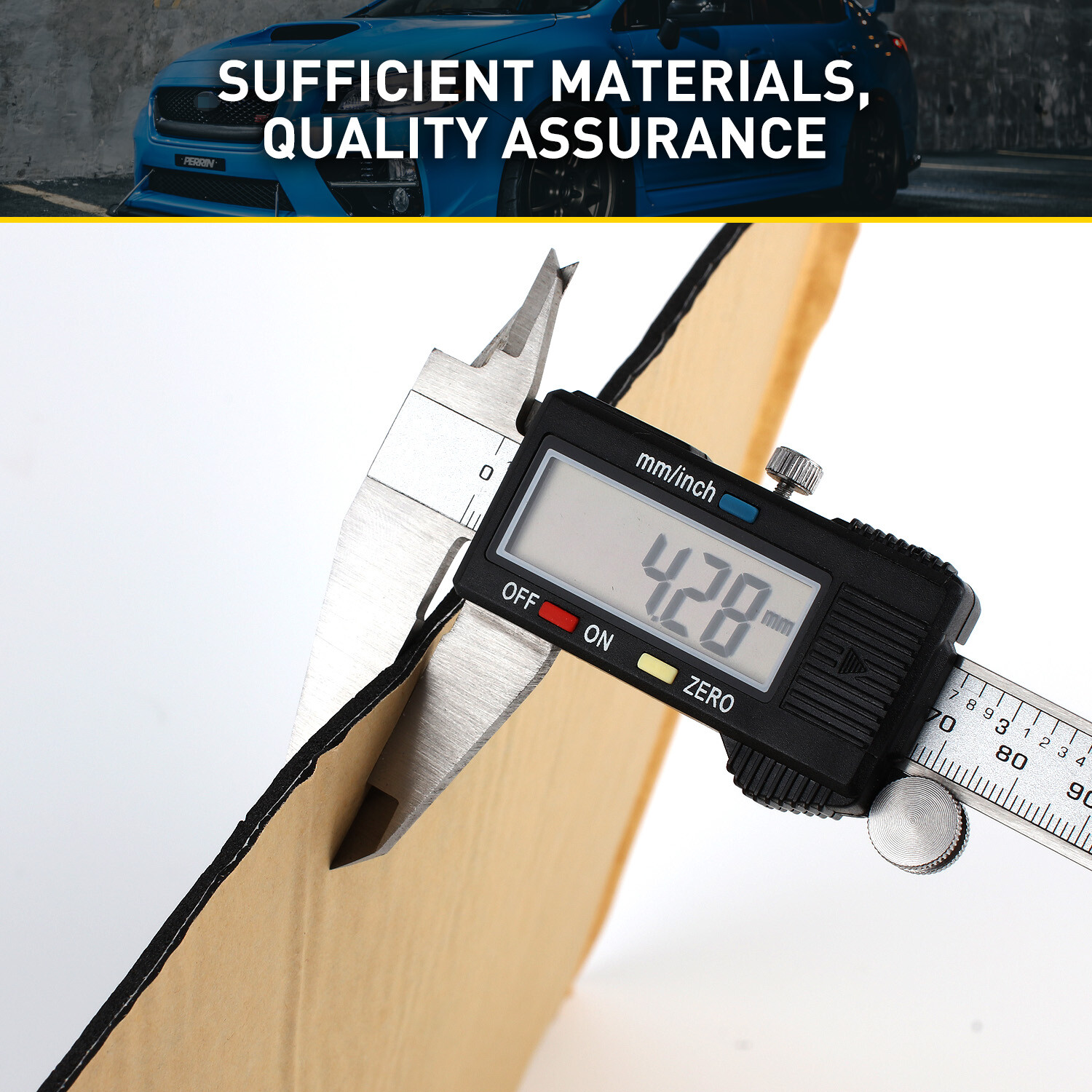 168mil Car Sound Deadener Mat Proofing Butyl Insulation Material Kill Noise