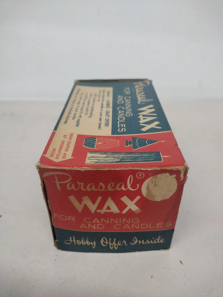 Vintage 1960s Advertising Parafin Wax Paraseal for Canning & Candles USA 🇺🇸 - Image 3 of 4