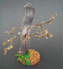 Socle rond 40 mm texturé et peint (Warhammer / Le Seigneur Des Anneaux)