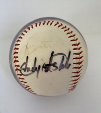 San Diego Padres Signed Baseball Andy Ashby 1993