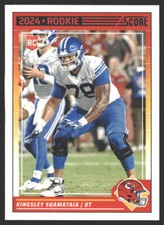 Kingsley Suamataia #331 2024 Score Kansas City ChiefsRC Rookie