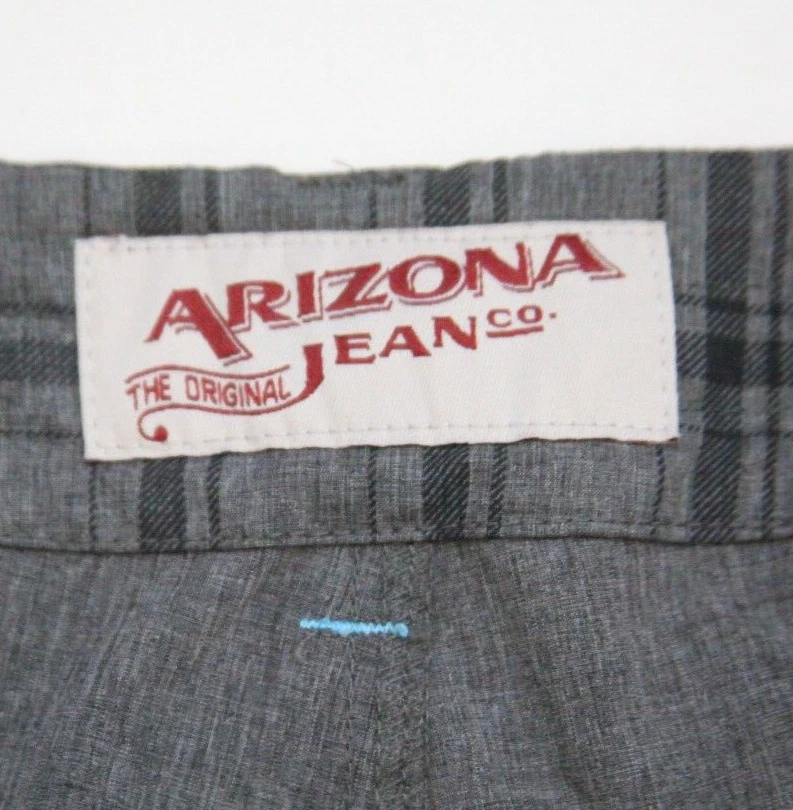Arizona Jean Co. Gris Hombre Carga Vestido Pantalones Cortos Hombre XXL 40" Cintura x 10" 1-383 Foto 3 de 4