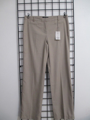 ''NEW''  ETCETERA /  ORG $195   SIZE 14==LIMESTONE BEIGE / KATE FIT DRESS PANTS