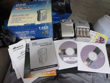 DXG-579V HD Silver Video Camera 8.0 Mega Pixel, 4x Zoom Bundle