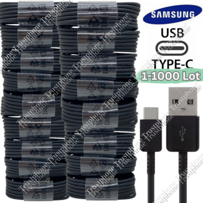 USB-C Type C Fast Charging Cable For Samsung Galaxy S8 S9 S10 Plus Note 8 9 Lot