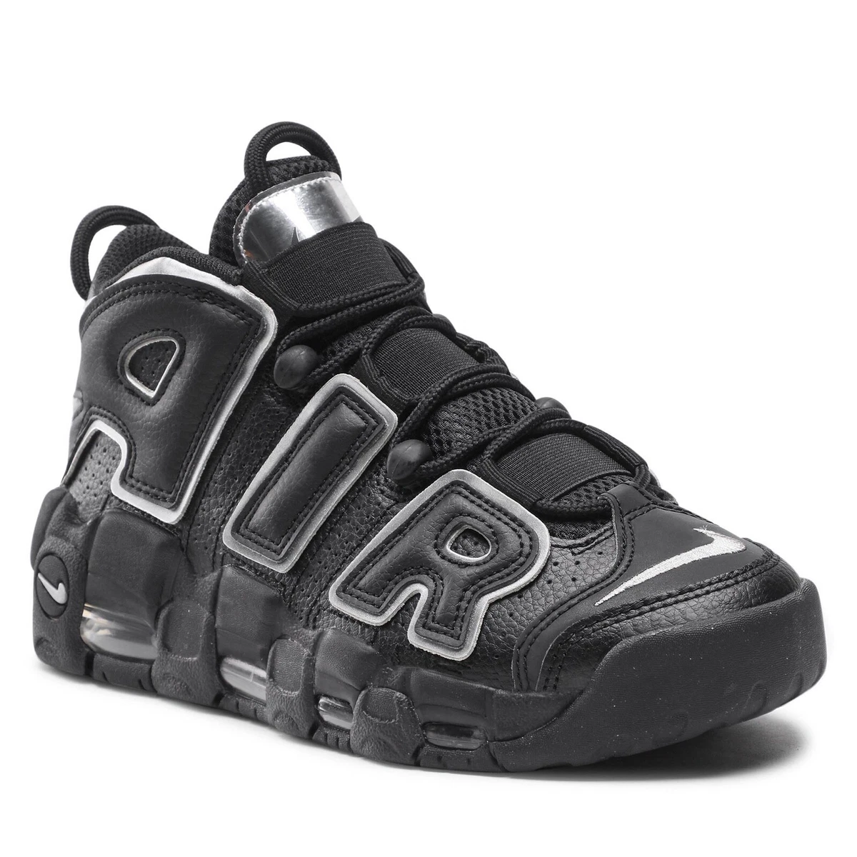 Geloofsbelijdenis vriendelijk enz Nike Air More Uptempo OG Retro High Top Basketball Black Trainers Women  Size | eBay