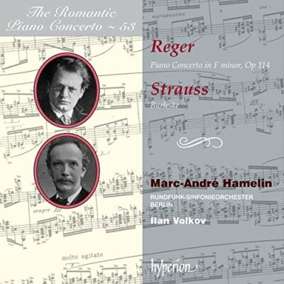 Marc-Andre Hamelin - Reger/Strauss,Romantic Pian... - Marc-Andre Hamelin CD 58VG