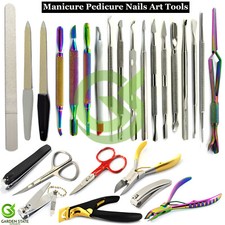 Range Of Podiatry Tools Nail Pusher Cuticle Remover Nail Cleaner Cuticle Pushers