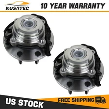 Pair Front Wheel Bearing Hub Assembly For 1999-2004 Ford F250 Super Duty F350