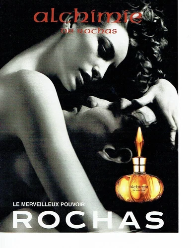 ADVERTISING ADVERTISING 106 1998 Rochas perfume Alchemy