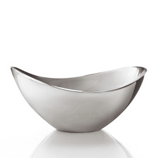Namb  Butterfly Bowl, 9-Inch Serving Dish -Sculptural Metal Centerpiece