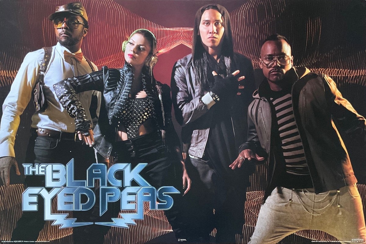 The Black Eyed Peas Group Shot 2009 Poster 24 x 36 | eBay