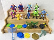 Imaginext Figures DC Heroes Variety W Weapons People Coins H11