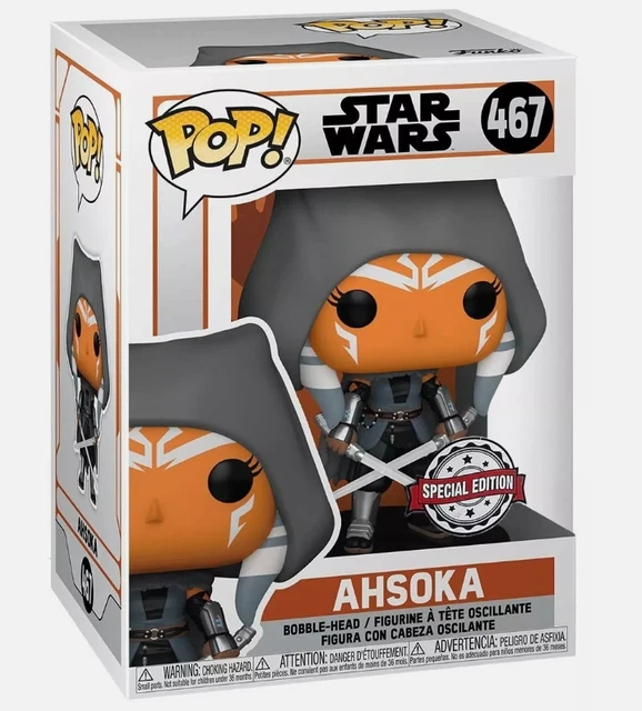 Funko Pop Ahsoka 467 Star Wars The Mandalorian Special Edition Vinyl Figure