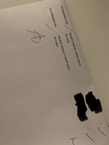 Oakley X Palace XXl Hoodie Brand New White - Picture 7 of 7