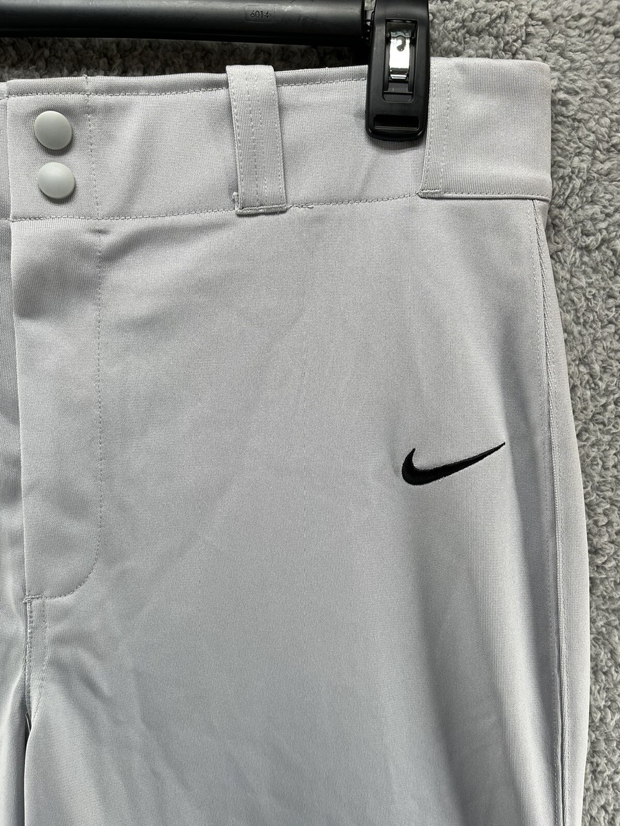 NIKE Gray Long Baller Baggy Baseball Softball Pants Mens L H1 | eBay