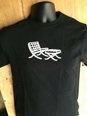 BARCELONA CHAIR T SHIRT MIES VAN DER ROHE modern/eames bauhaus space age
