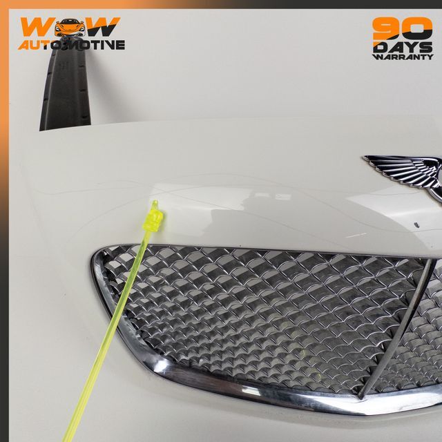 04-13 BENTLEY CONTINENTAL FLYING SPUR GT FRONT HOOD RADIATOR GRILLE BRACKETS OEM