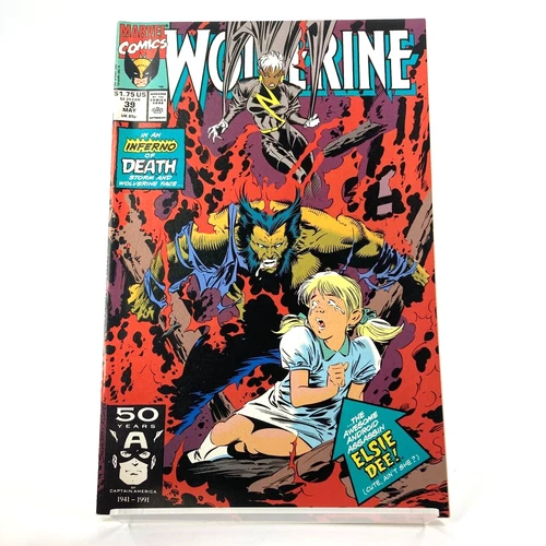 Wolverine Issue 39 - 1991 - Original Vintage Comic - Marvel Comics D918