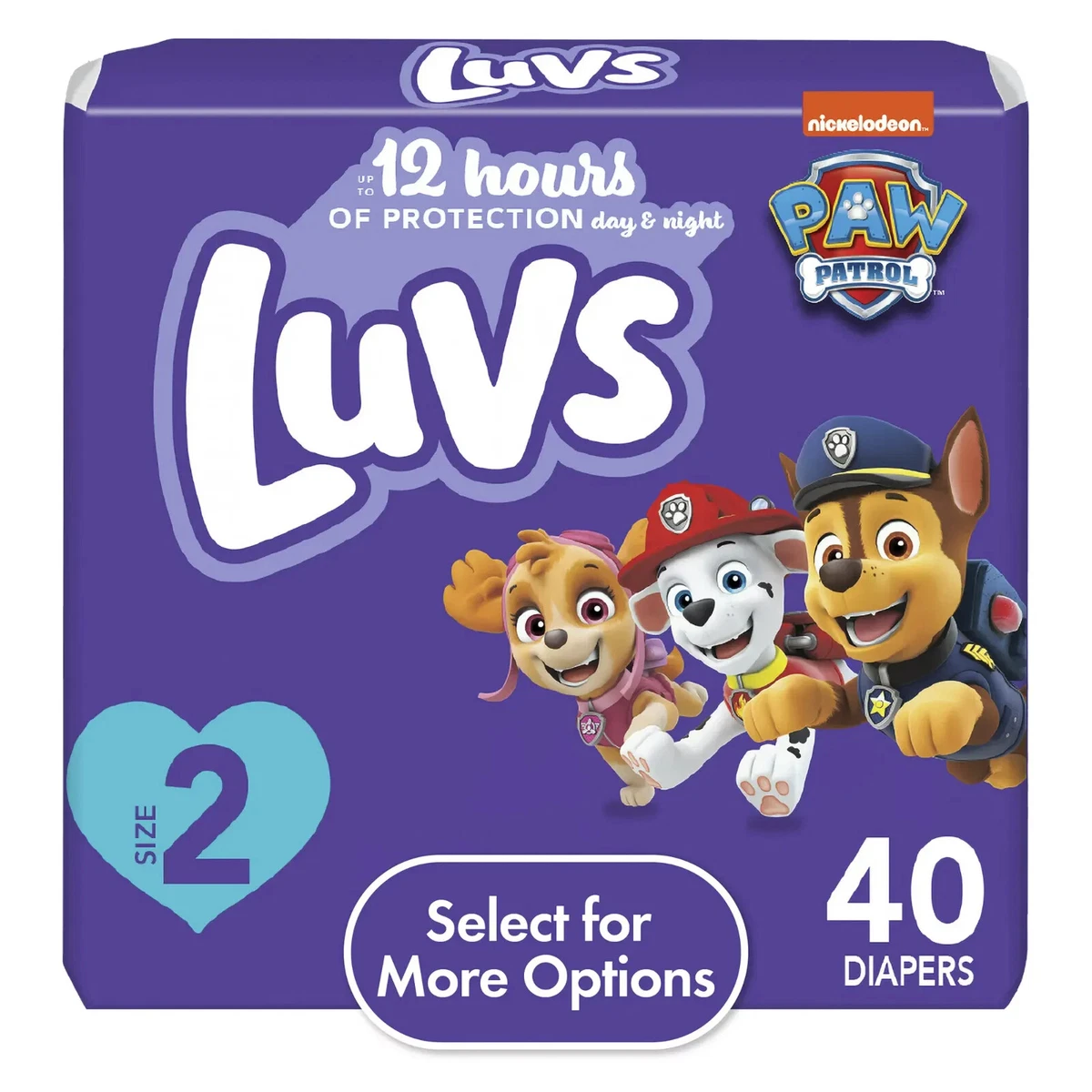 Luvs 116 size store 1