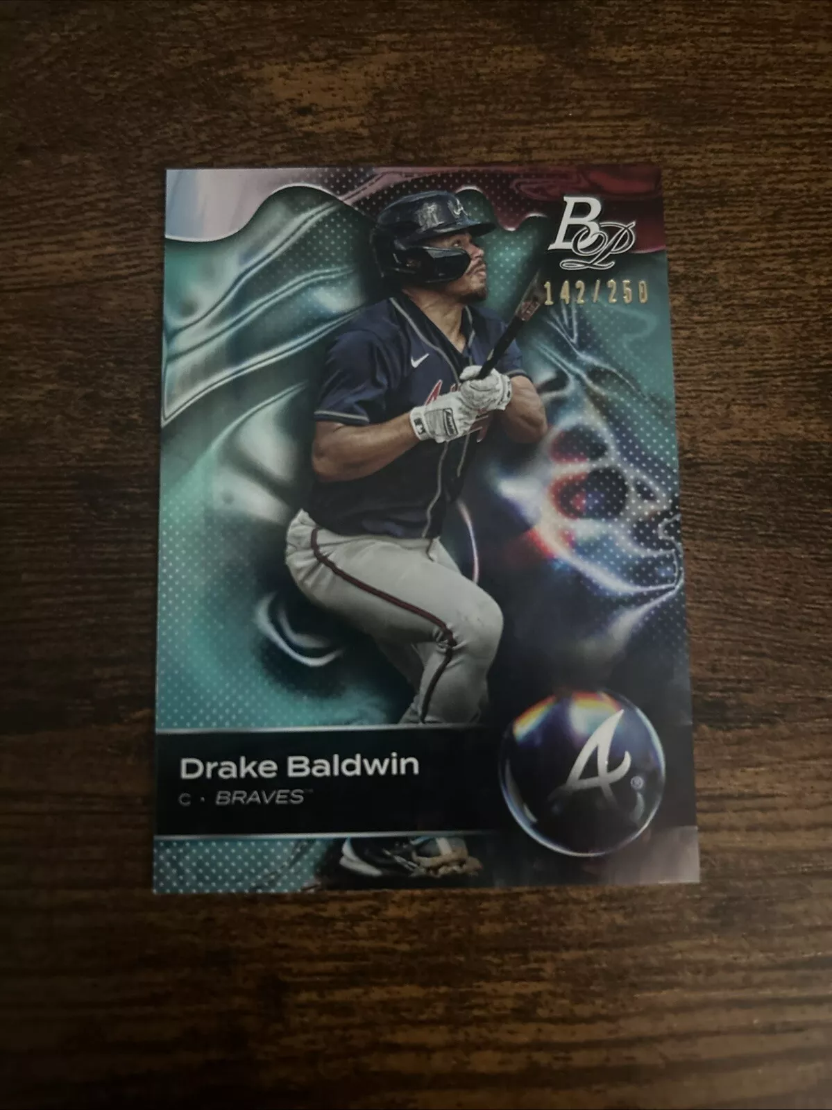 Drake Baldwin trading card