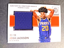 2017-18 Panini Encased Josh Jackson Substantial Swatches ROOKIE /99  Suns
