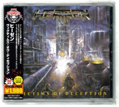 HEATHEN Victims Of Deception JAPAN CD RRCY-25049 OBI Digital