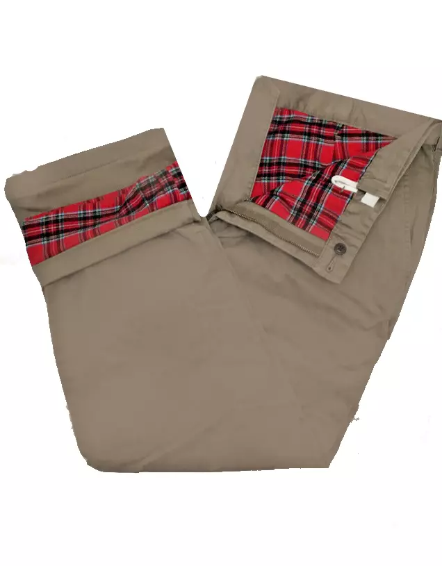 Lands end men's flannel shop lined pants