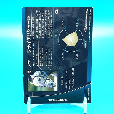 Horseriders Card Fusaichi Richard Rank A HB07B098/200 Konami 2008