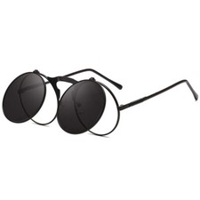 Occhiali Da Sole Polarizzati Tondi Vintage - Stile John Lennon Retrò