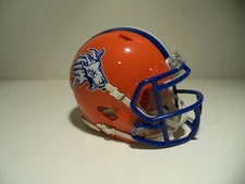  CUSTOM  BLUE MOUNTAIN STATE GOATS MINI FOOTBALL HELMET FROM THE TV SERIES