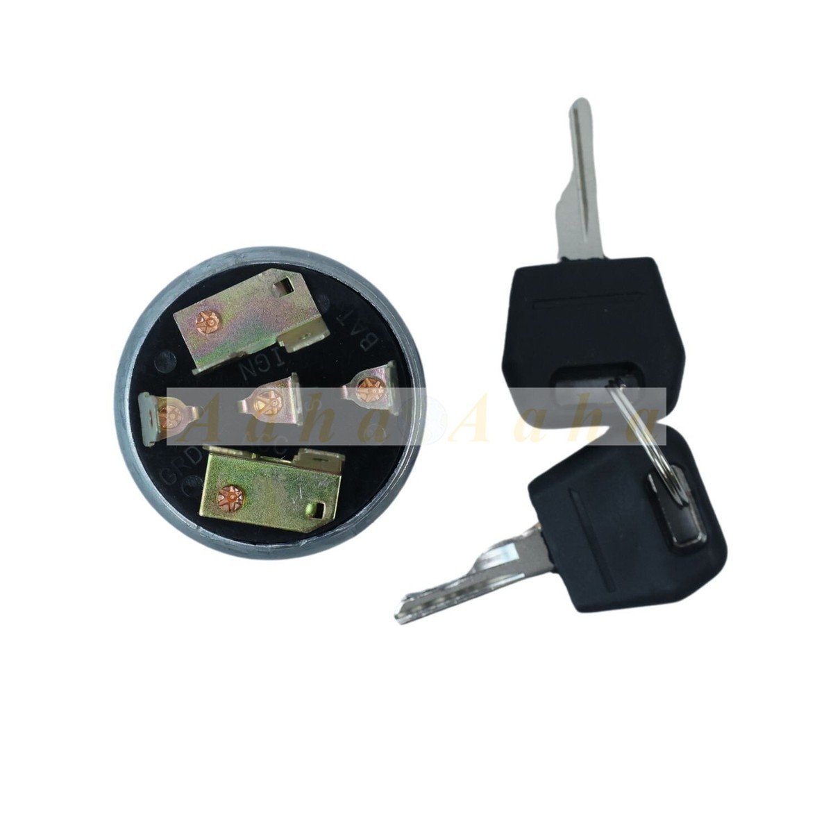 任天堂 - アイト Ignition Switch D134737 w/ Keys fits Case Loaders 40XT 60XT