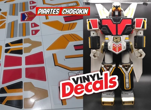 Decals Sticker Replacement Dx vintage Jet Garuda Robot Super Sentai Jetman