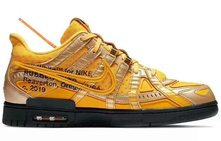 Size 8 - Off-White x Nike Air Rubber Dunk University Gold for sale