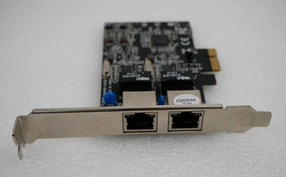 Rosewill PN408111EX2D Dual Port PCIe Network Card - Image 2 of 4