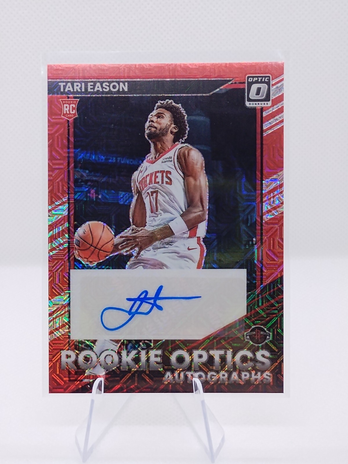 2022-23 Donruss Optic Tari Eason Rookie Optics Autograph RC Choice Prizm Auto