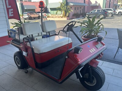 1978 Ezgo gas engine Fire Truck