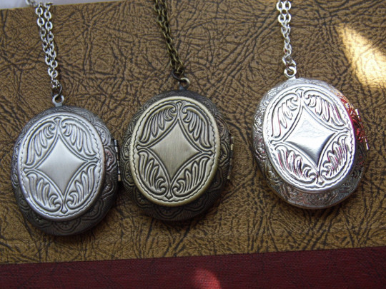 Mary and Jesus religious Pill Box Photo Locket Keepsake memory necklace pendant